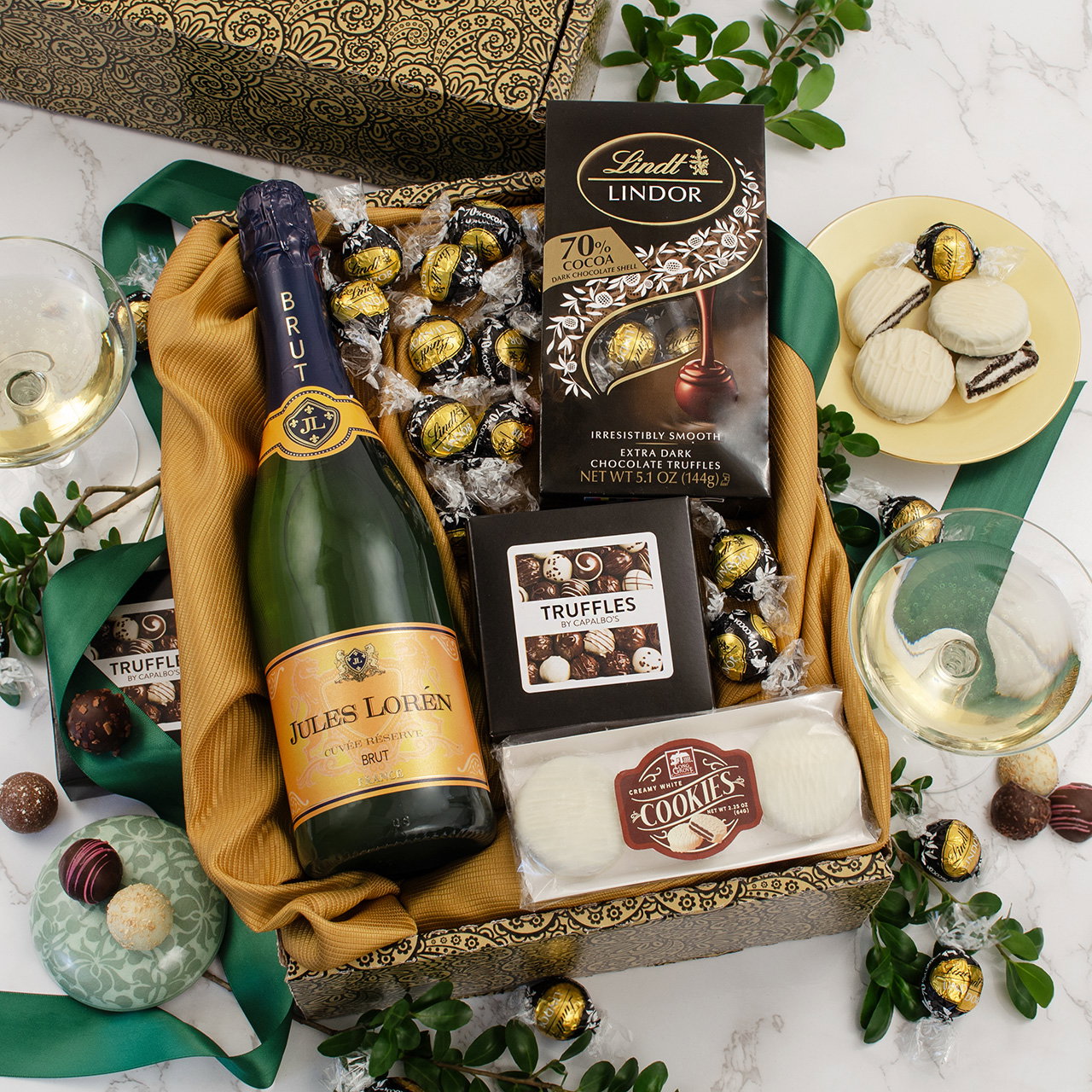 Image of Champagne & Truffles Gift Box