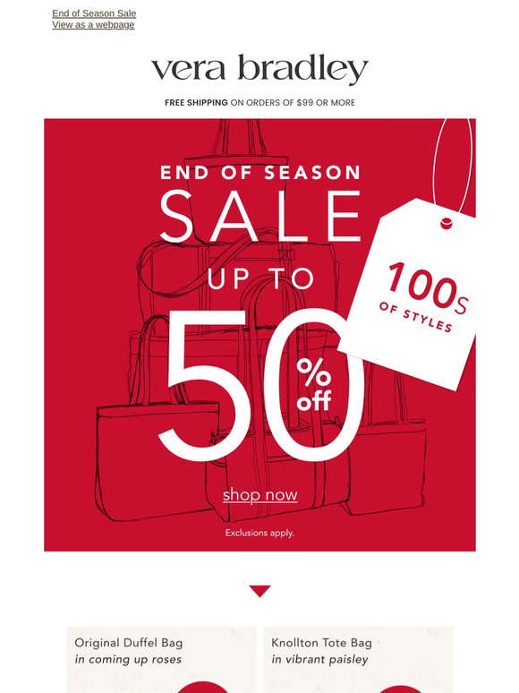 Up to 50% off starts now ❗