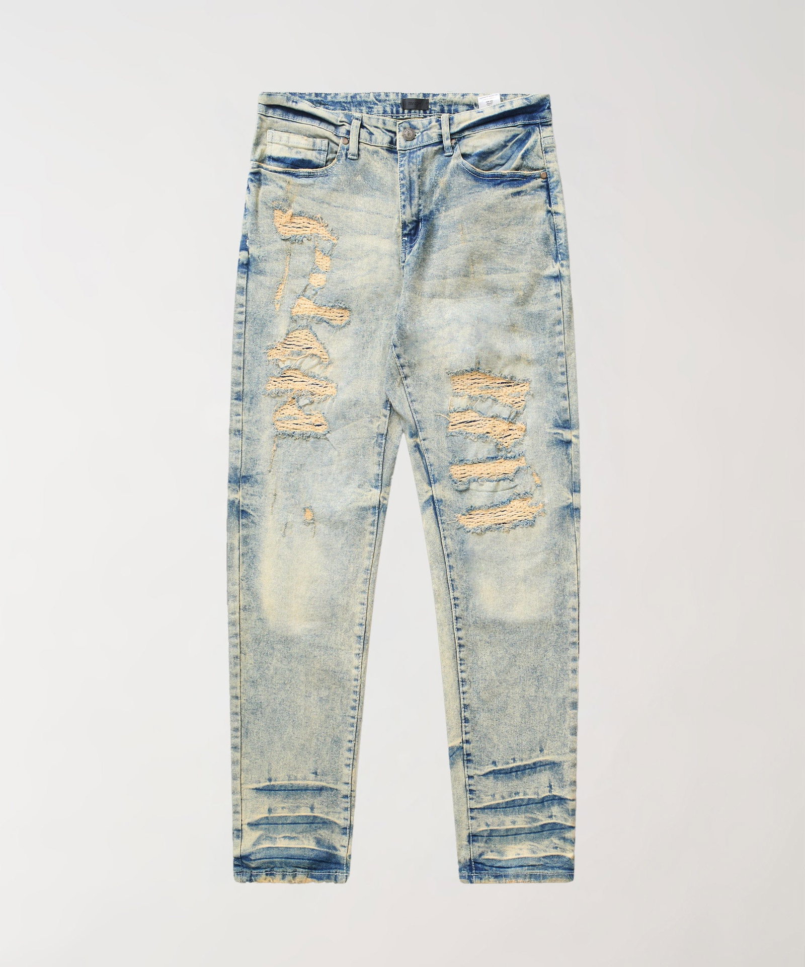 Clubhouse Distressed Denim Pants - Medium Indigo - MEDIUM INDIGO / 30