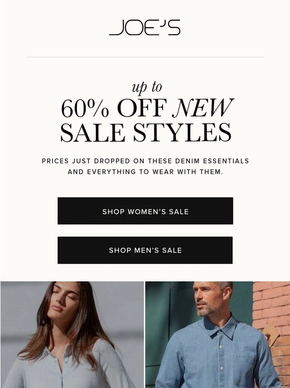 NEW Styles Added to Sale