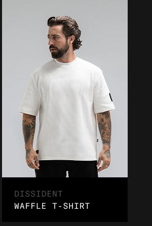 DISSIDENT WAFFLE T-SHIRT