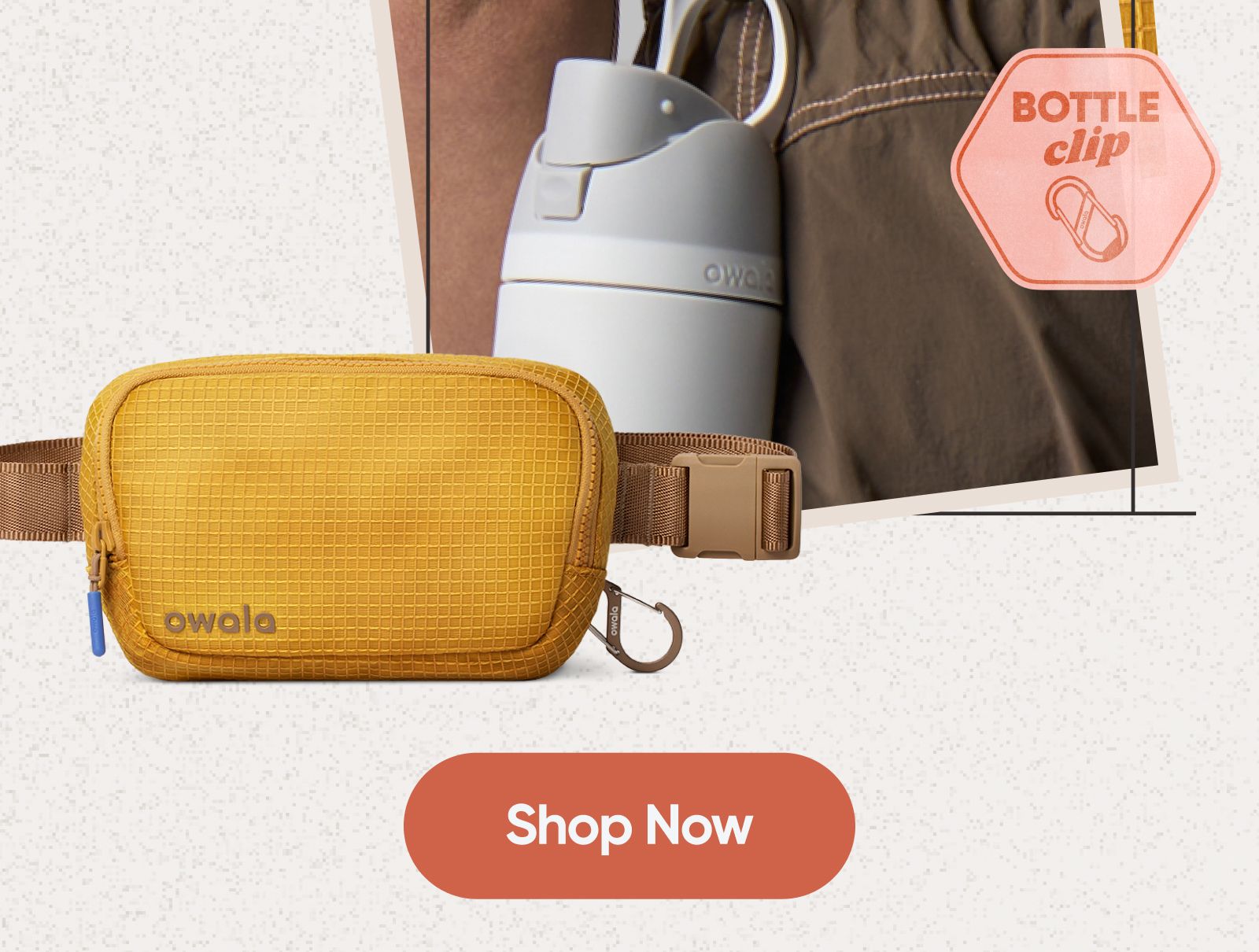 Bottle clip. Shop now.