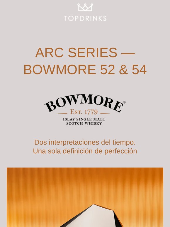 Lo irrepetible existe: Bowmore ARC Series
