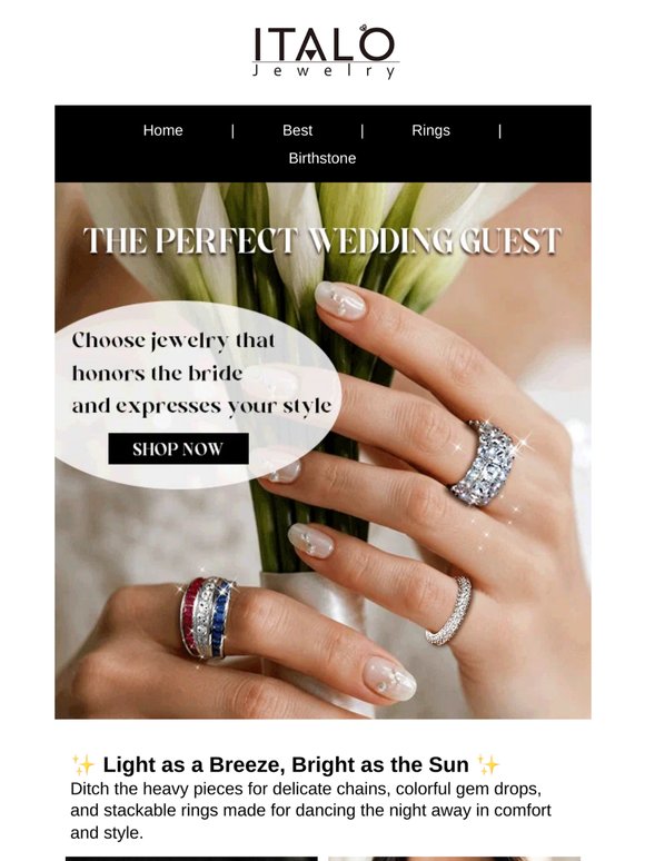 Shine Bright, Feel Light – Summer Wedding Guest Staples