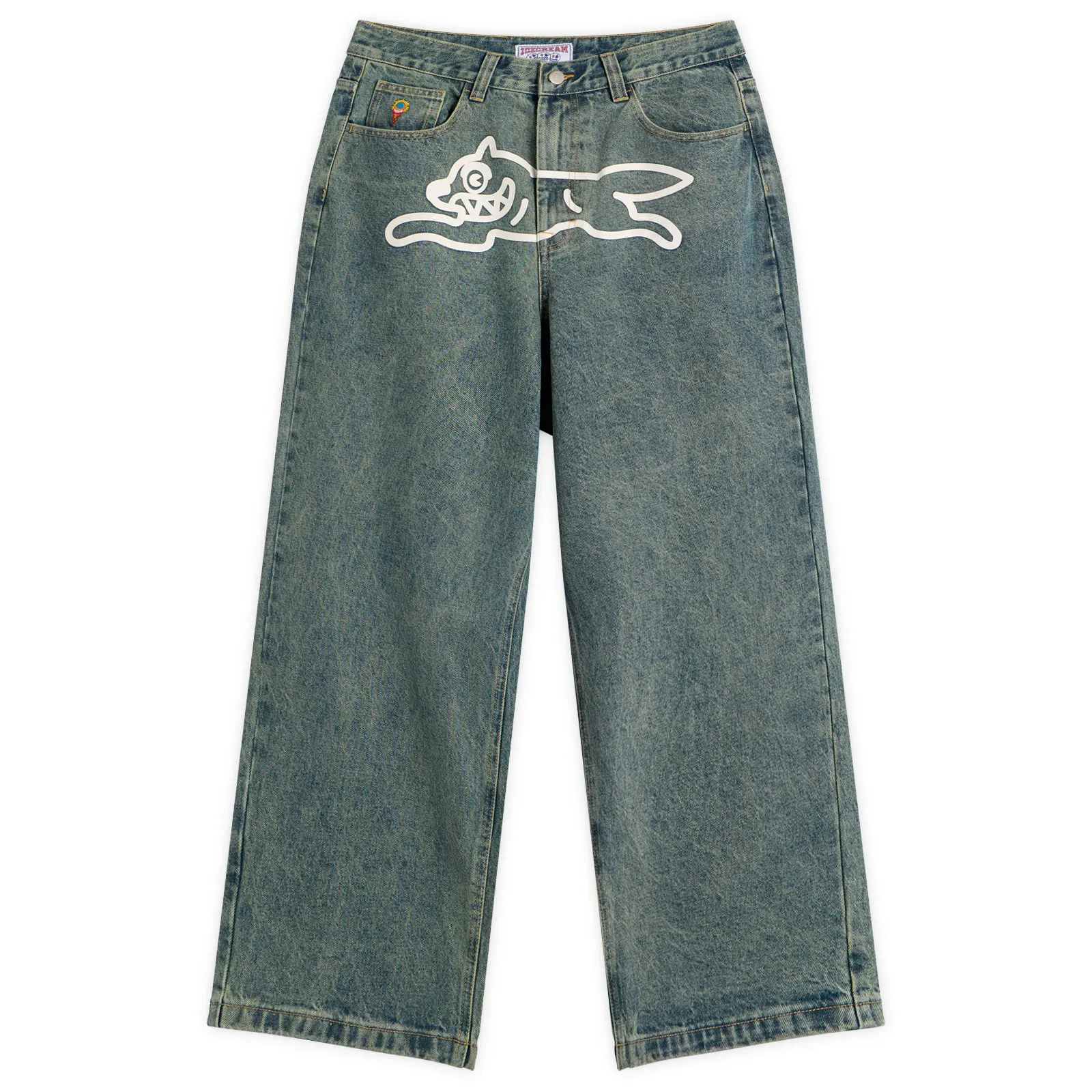 ICECREAM Running Dog Triple Scoop Denim Pant