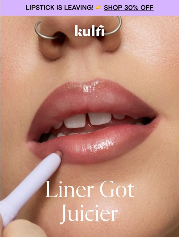 Wait, your liner doesn’t stain? 👀