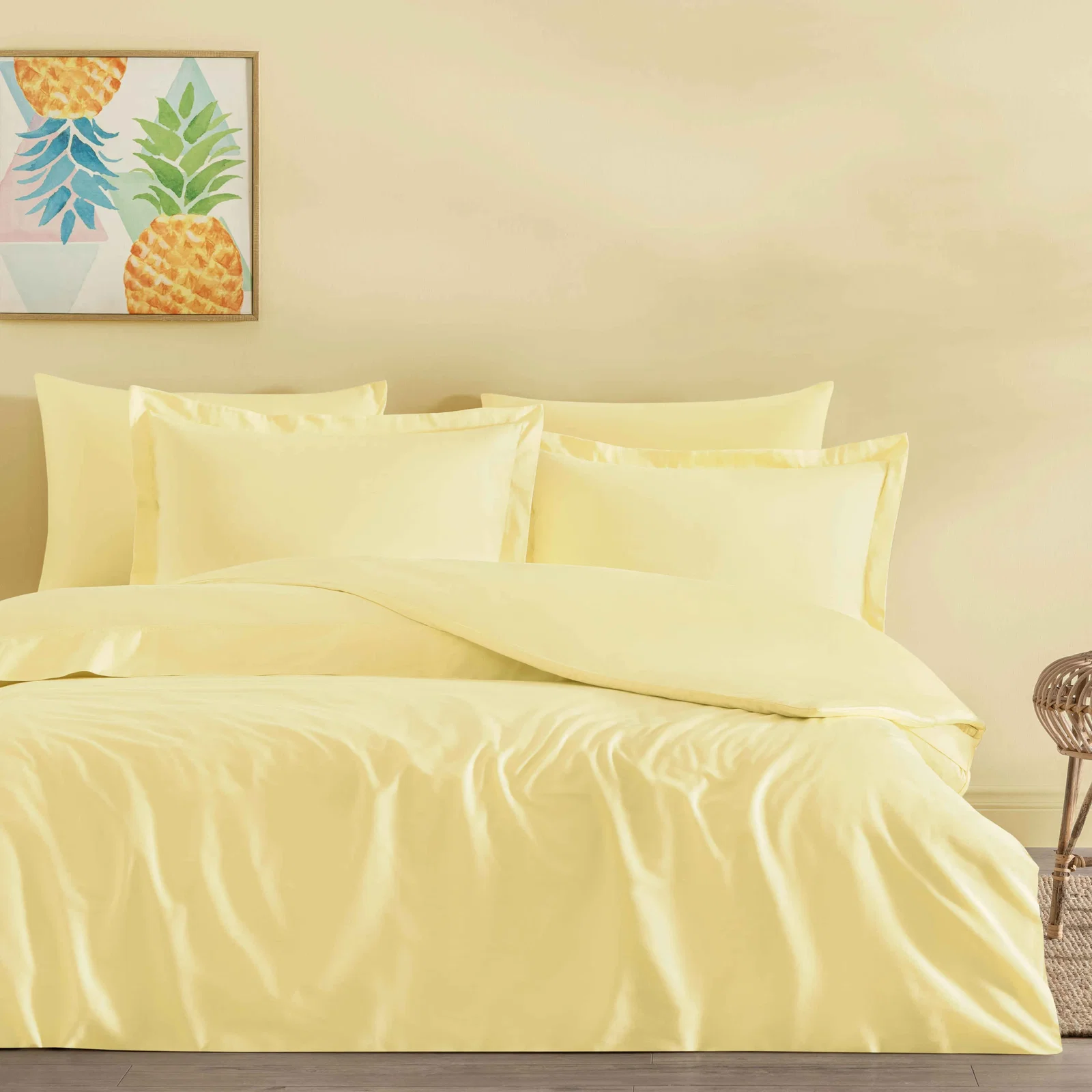 linens sarı nevresim takımı