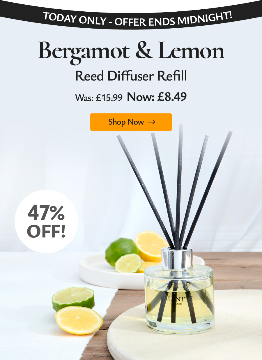 Bergamot & Lemon Diffuser Refill - £8.49