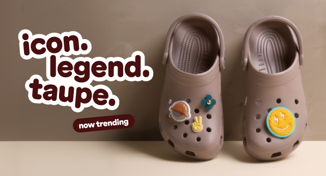 Shop The
 Classic Clog in Taupe