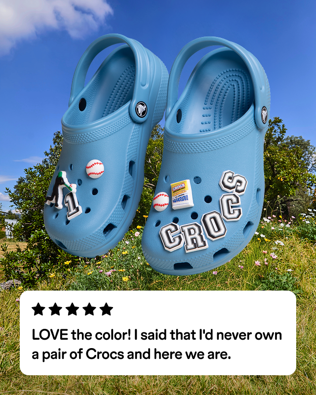 Shop The
 Classic Clog in Astro Blue