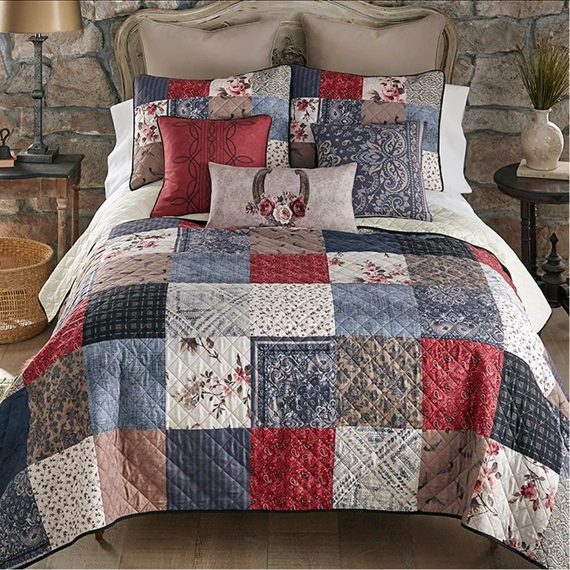 Western Romance Patchwork Quilt Collection