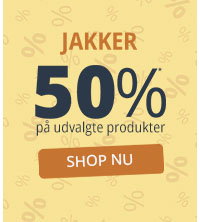 Spar 50% på jakker
