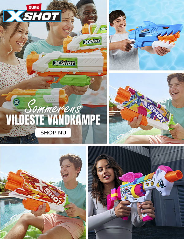 X-Shot er klar til actionfyldte kampe