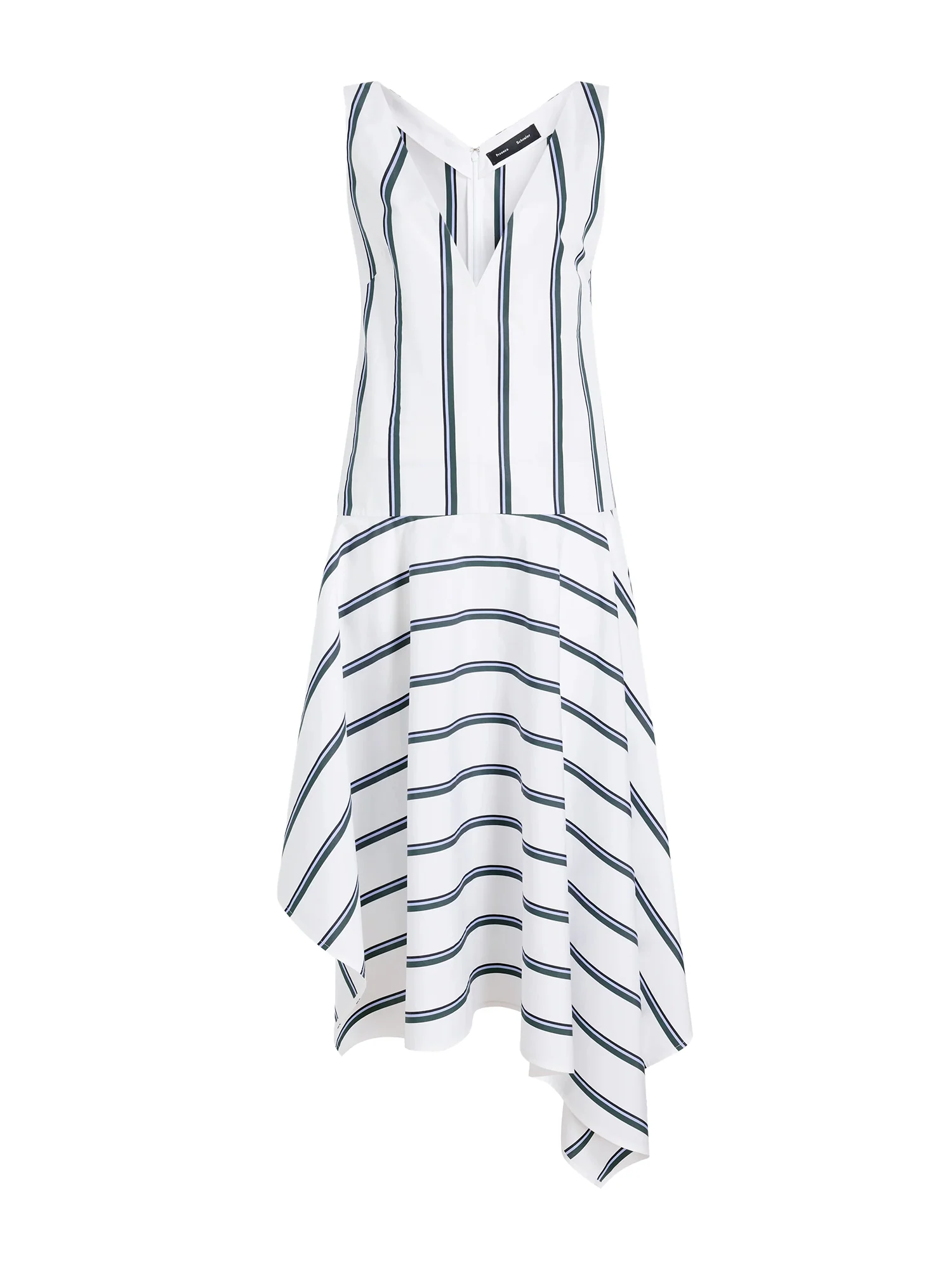 Image of Beatriz Cotton-Silk Midi Dress
