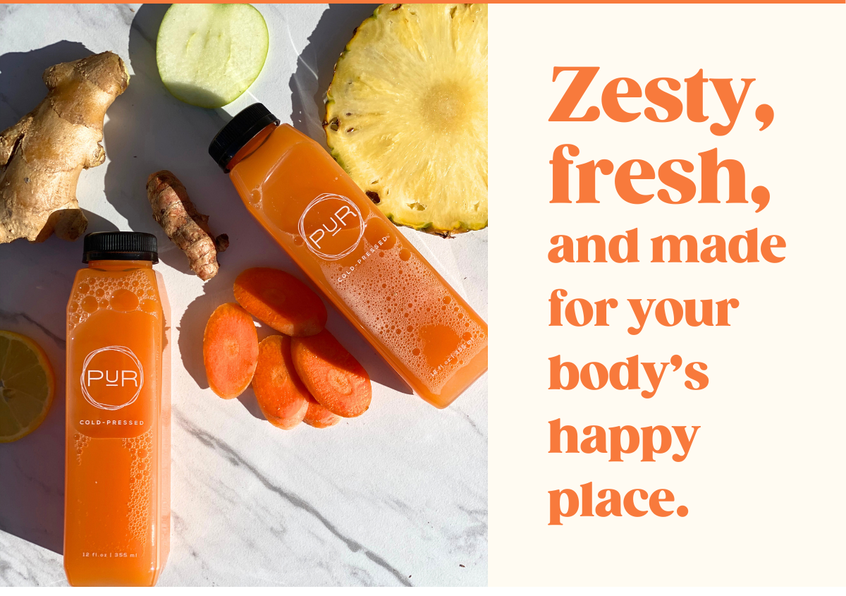 Zesty, fresh, and made for your body's happy place.