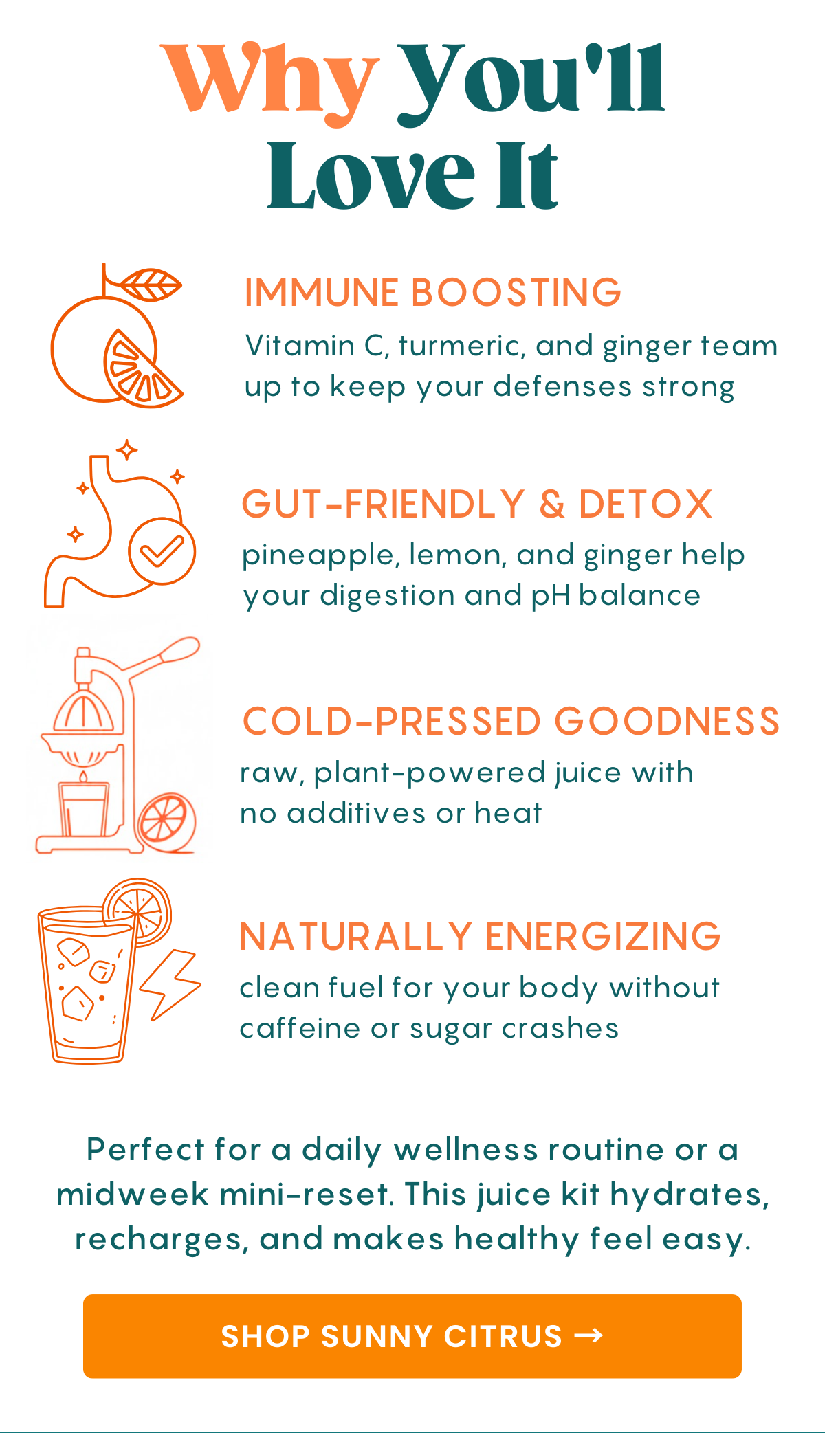 Immune Boosting, Gut-Friendly, and Naturally Energizing Cold-Pressed Goodness
