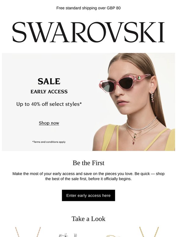 Your sale early access is here