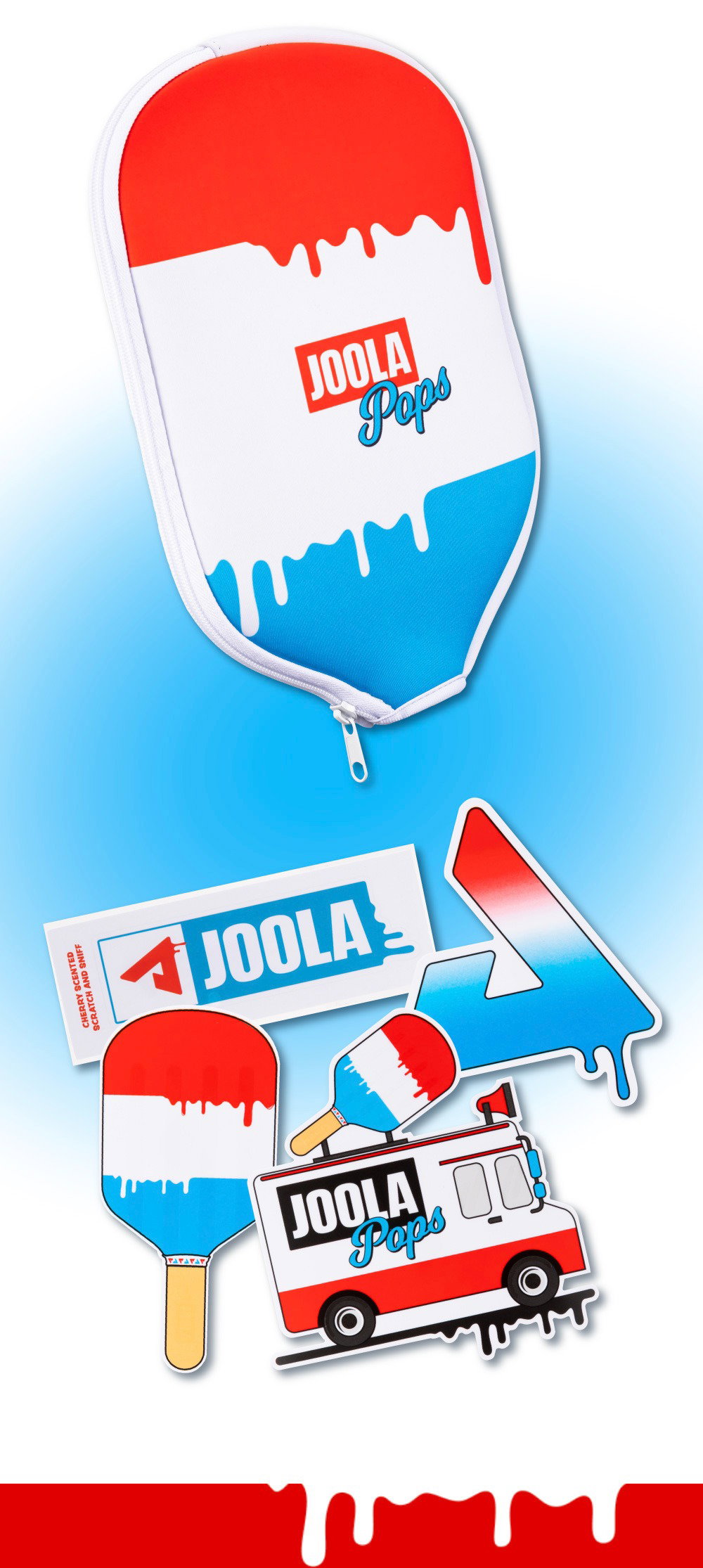 JOOLA POPS COVER and Stickers
