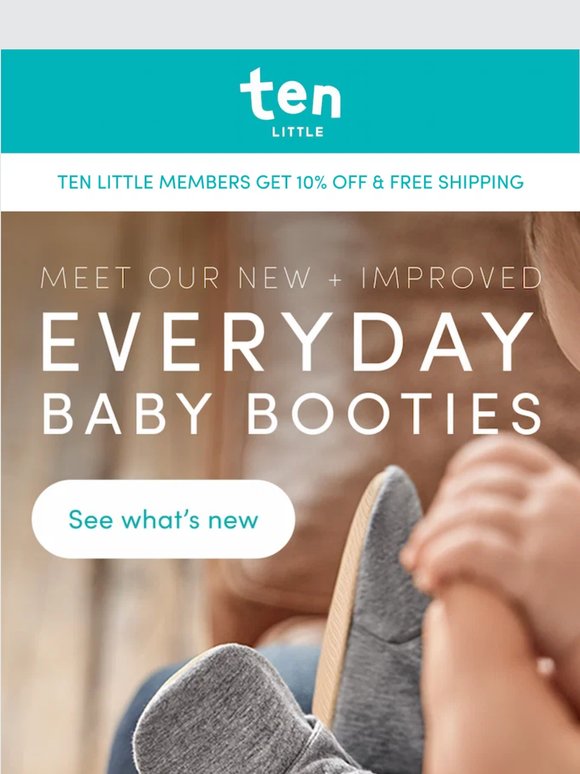 NEW ✨ Our Baby Booties, reimagined, are back!