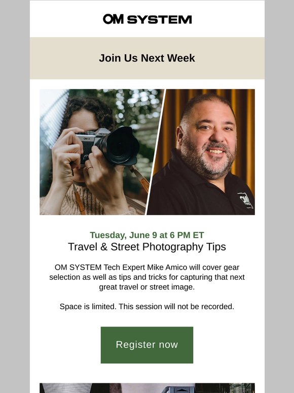 Join Us Live Next Week: Street Photo Tips & More