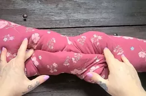 Flip your old leggings inside out for this clever decorating hack
