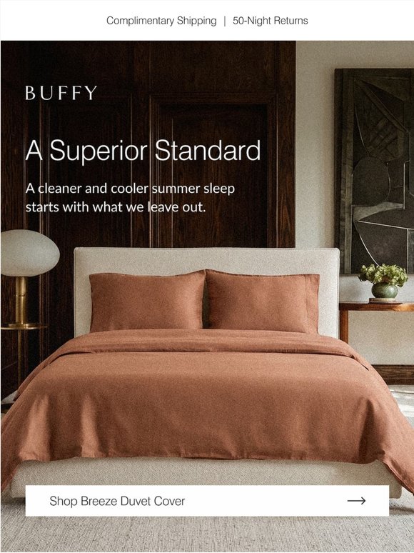 What's not in your bedding matters as much as what is.