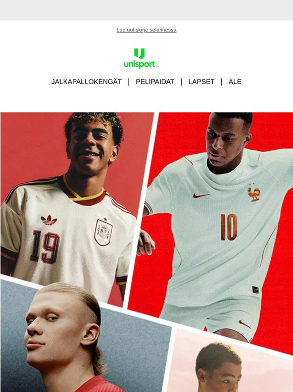 Pue värejäsi ylpeydellä 👕👟⚽