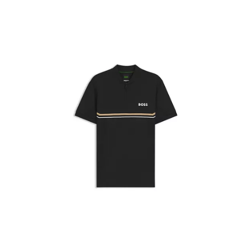 Product image of BOSS  POLO SHIRT WITH SEAMLESS BODYMAPPING BLACK