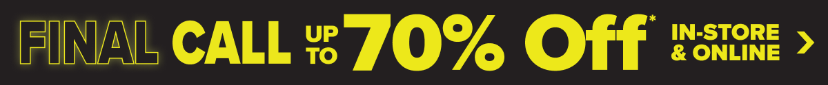 Final Call - Clearing the shelves for Bed Bath and Beyond. Up to 70 percent off* in-store and online. Shop the sale.