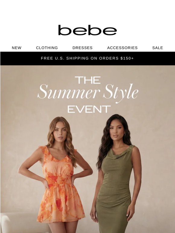 The Summer Style Event is Live ✨