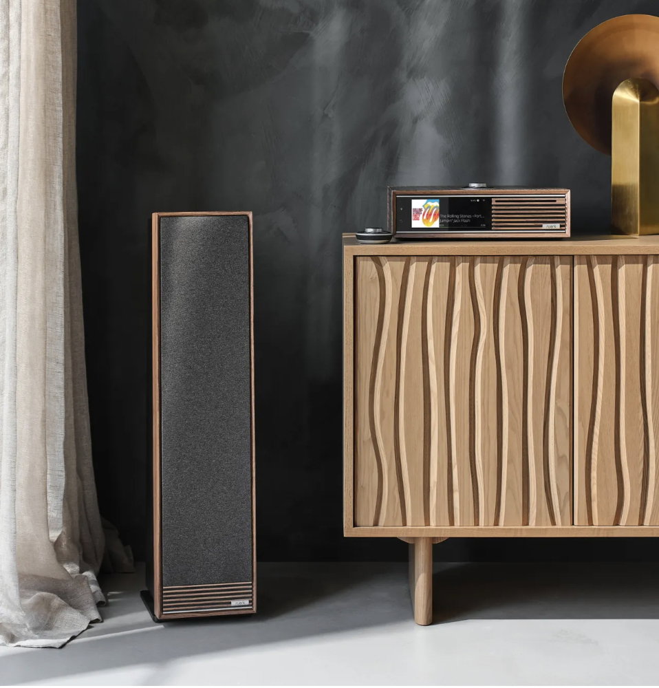 Ruark Audio console and speaker