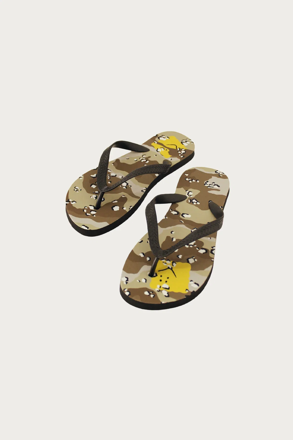 Image of CHOCO-CHIP CAMO Flip Flops - Beige