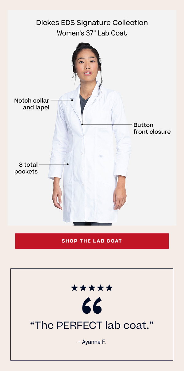 Shop the Dickies Lab Coat