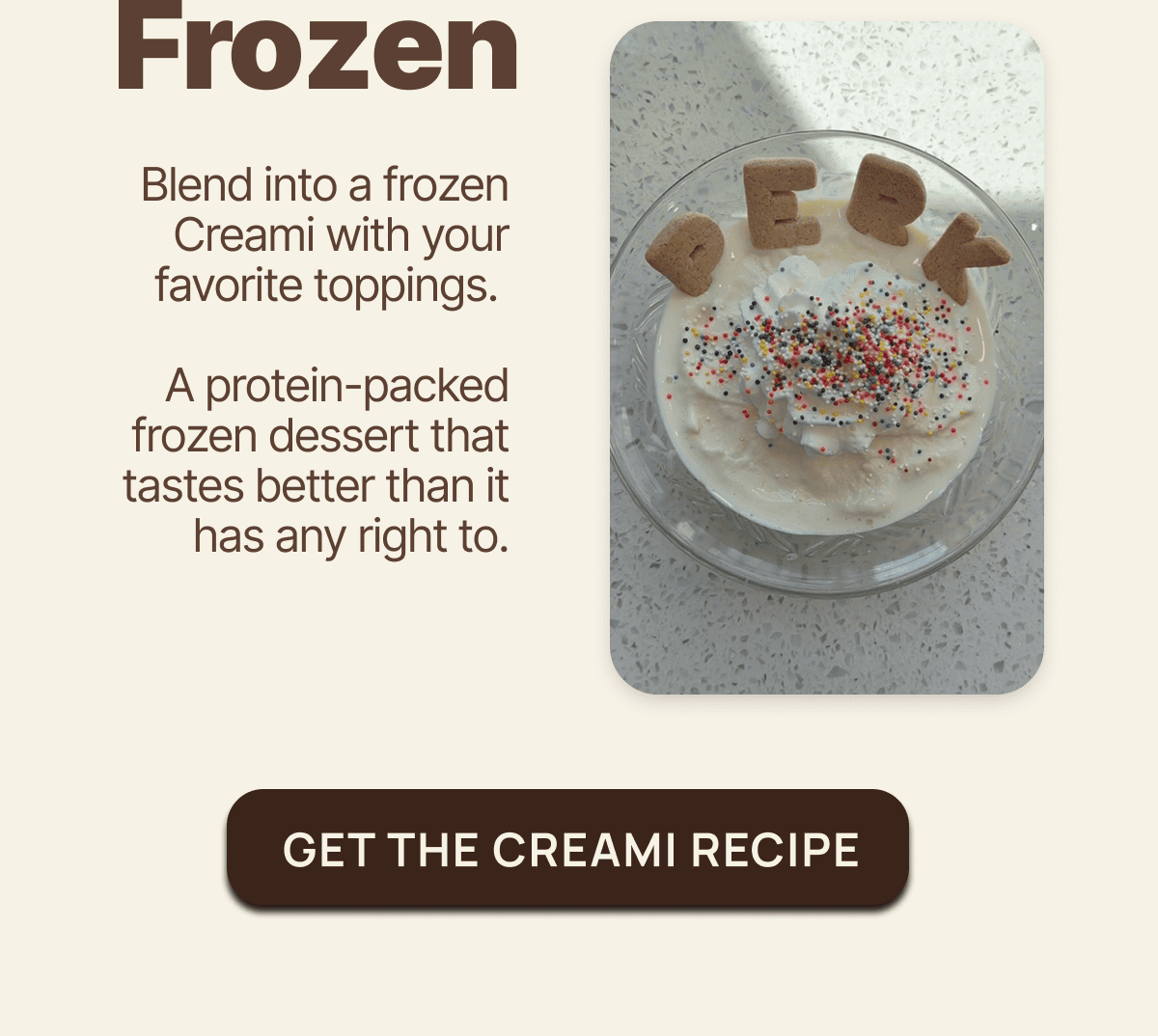Get the Creami Recipe