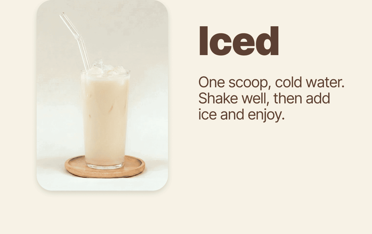 Enjoy Perk Chill, Iced