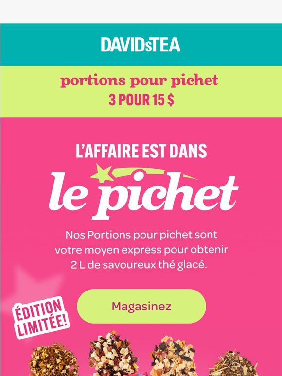 Thé glacé à volonté