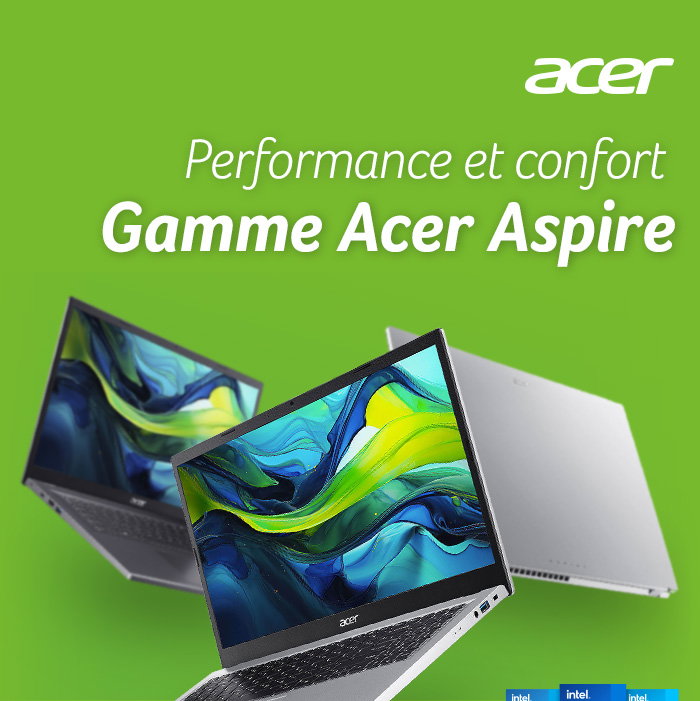 Découvrez les PC portables Acer aspire