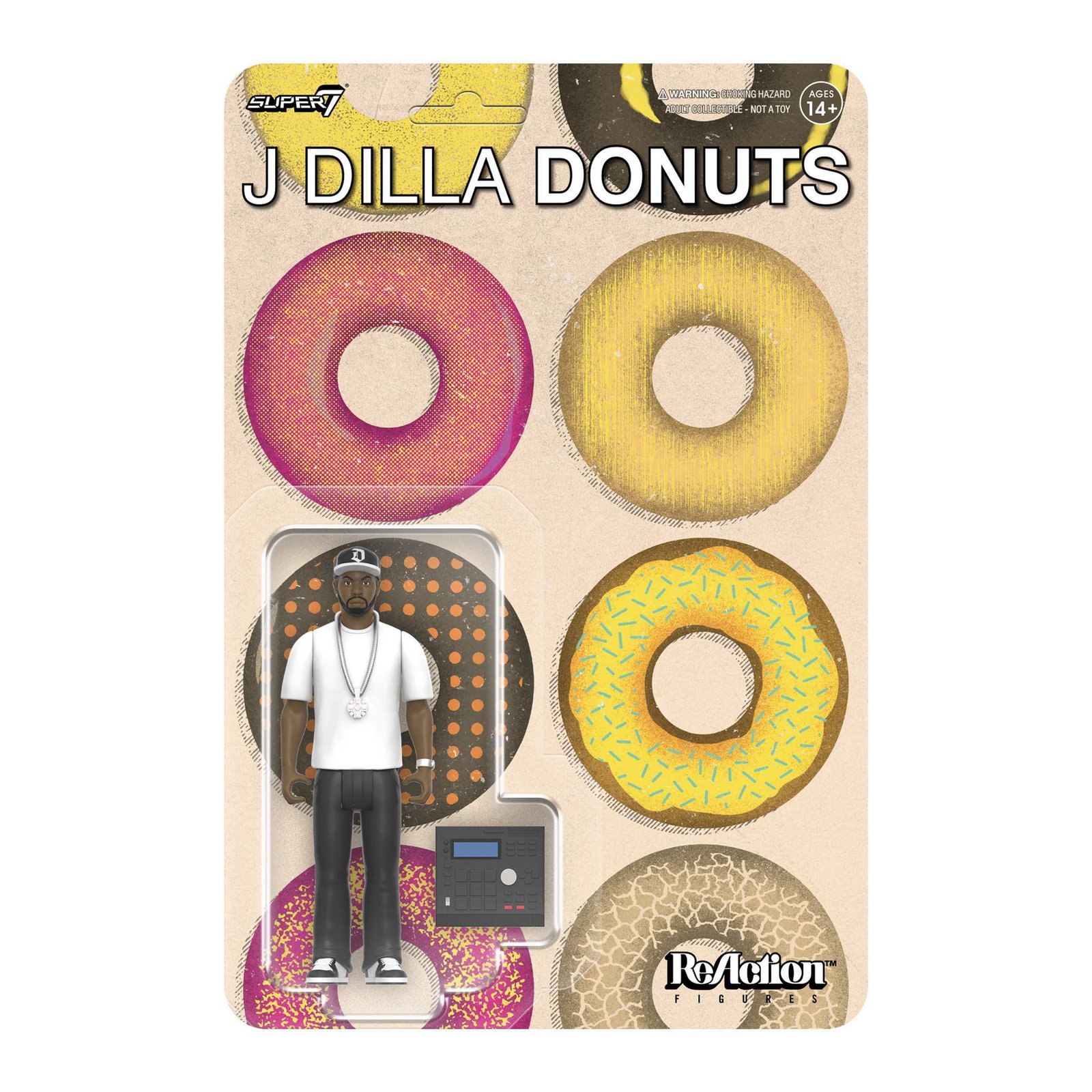 Image of J Dilla ReAction Figures Wave 02 - J Dilla (Donuts)
