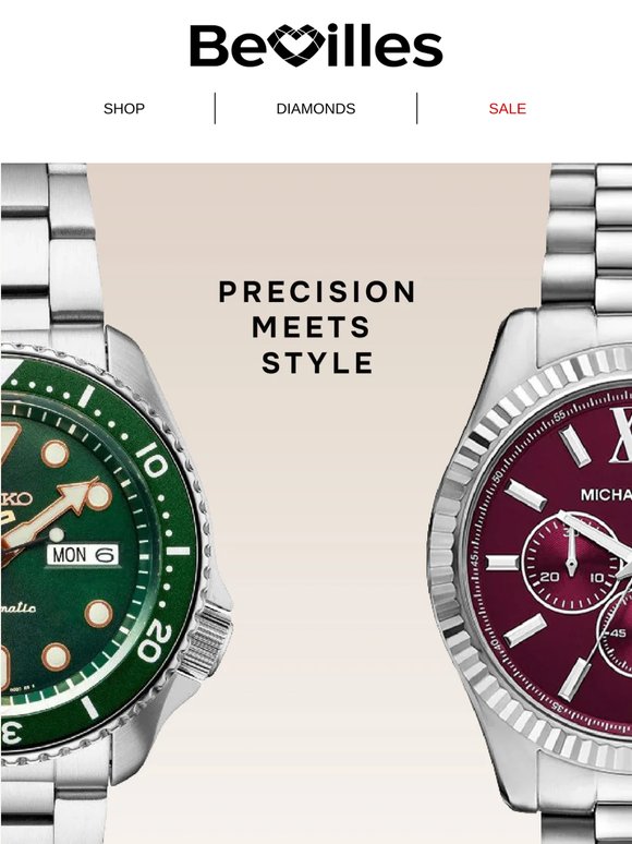 Up to 25% Off Seiko and 30% Off Michael Kors Watches
