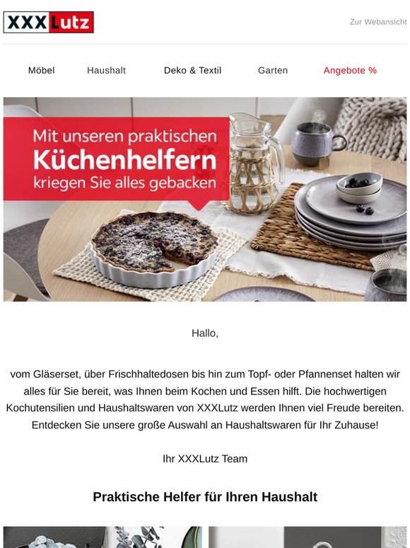 🍽️  Stil & Funktionalität: Unsere Haushaltswaren für Ihr Zuhause