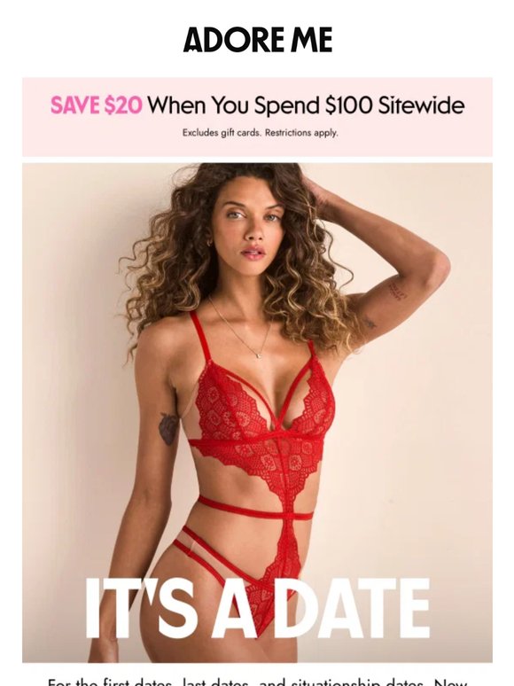 30% OFF Date Night Lingerie (Only on the App) 🔥