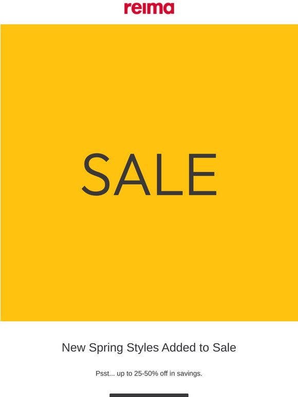 👀 Spring Markdowns Have Landed.