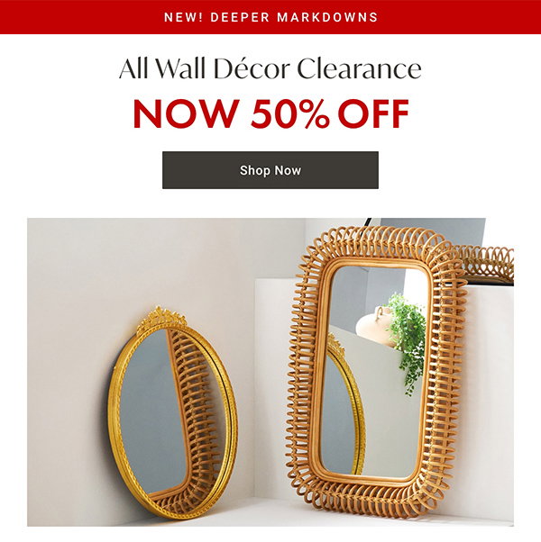 All Wall Decor Clearance - NOW 50% OFF - Shop Now