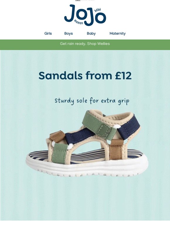 Our bestselling sandals, parent-approved