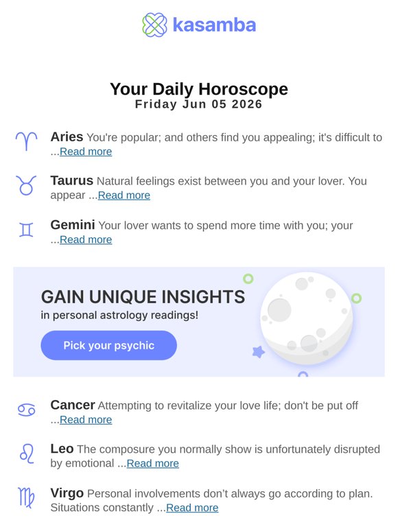 Your Zodiac Daily Forecast 🌟