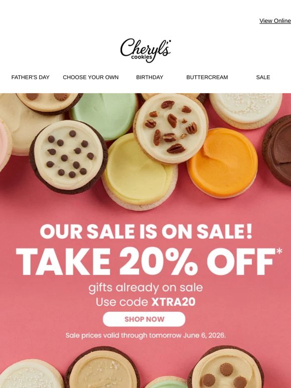 Get gifts on sale PLUS save an extra 20%.