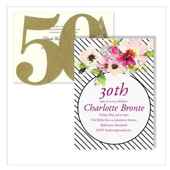 Shop Party Invitations at Fine Stationery
