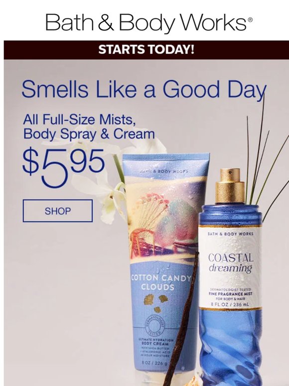 feel good starts now at $5.95! 🤗