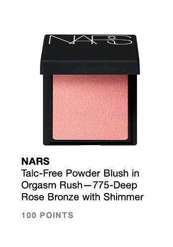 NARS Talc-Free Powder Blush in Shade Orgasm Rush – 775 - deep rose bronze with shimmer