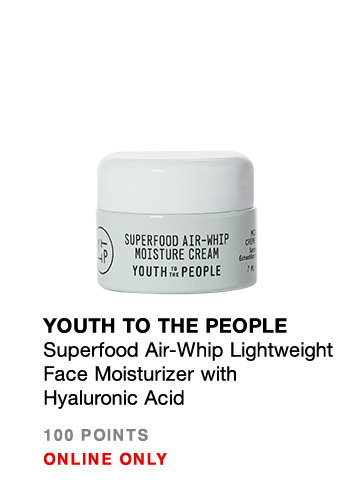 Youth To The People Superfood Air-Whip Lightweight Face Moisturizer with Hyaluronic Acid